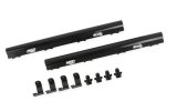 MSD Atomic EFI Billet Fuel Rails 2724 Rails, EFI, Aluminum, Black Anodized, for use with LT1 AirForce Manifold, Kit thumbnail 3
