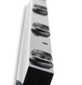 MSD Atomic EFI Billet Fuel Rails 2724 Rails, EFI, Aluminum, Black Anodized, for use with LT1 AirForce Manifold, Kit thumbnail 4