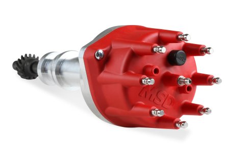 MSD Pro-Billet Distributors 85786 Distributor, Pro-Billet, Magnetic Trigger, Mechanical Advance, Steel Gear, Ford, 351W, Each thumbnail 5