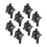 MSD Ford 7.3L Godzilla Ignition Coils 828383 Coils, 7.3 Godzilla, Coil Pack, Black, Ford, Set of 8 thumbnail 1