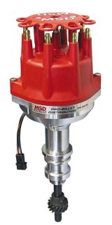 MSD Pro-Billet Distributors 8579 Distributor, Pro-Billet, Magnetic Trigger, Mechanical Advance, Ford, Small Block, Each thumbnail 2