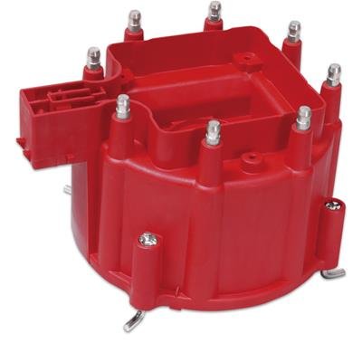 MSD Replacement Distributor Caps 8411 Cap, Male/HEI-Style, Red, Clamp-Down, GM, V8, Each thumbnail 3