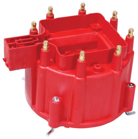 MSD Replacement Distributor Caps 8411 Cap, Male/HEI-Style, Red, Clamp-Down, GM, V8, Each thumbnail 4