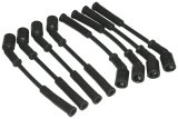 MSD Street Fire Spark Plug Wire Sets 5572 Sets, Fire, Assembled, Coil Pack Terminal Ends, Spiral Core, Black, 8.00mm Diameter, Chevrolet, 5.7L LS, Set thumbnail 5