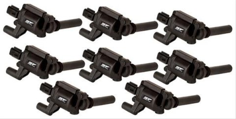 MSD Street Fire Coils 55178 Ignition Coil, Fire, Coil Pack, Black, Chrysler, Dodge, Jeep, V8, Set of 8 thumbnail 2
