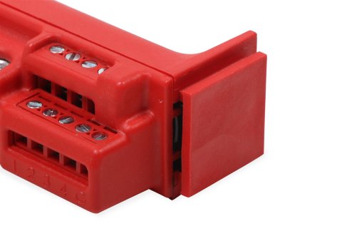 20 amps MSD Solid State Relay 7564 Block, State, Stand Alone, 4 Channel, Amp Fused, Red, Each thumbnail 2