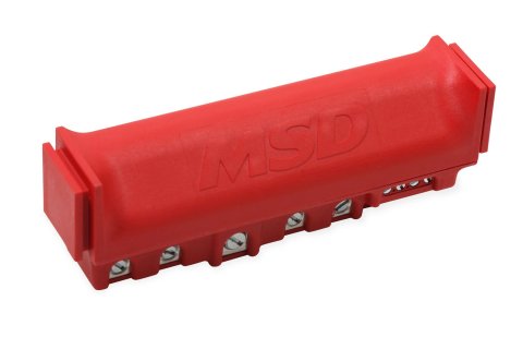 20 amps MSD Solid State Relay 7564 Block, State, Stand Alone, 4 Channel, Amp Fused, Red, Each thumbnail 3