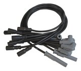 MSD 8.5mm Super Conductor Spark Plug Wire Sets 32173 Wires, Conductor, Spiral Core, 8.5mm, Black, Stock Boots, Chevy, 5.7L, Set thumbnail 1