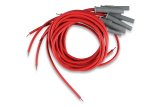 MSD 8.5mm Super Conductor Spark Plug Wire Sets 31199 Wires, Conductor, Spiral Core, 8.5mm, Red, Multi-Angle Boots, Universal, L8/V8, Set thumbnail 5