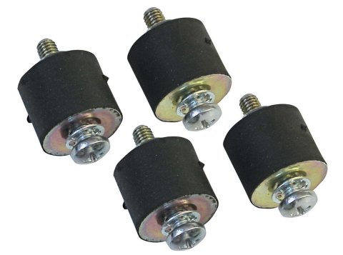 MSD Vibration Mounts 8823 Ignition Box Mounts, Mounts, Rubber, Black, 5/6-Series Ignitions, Universal, Set of 4 thumbnail 3