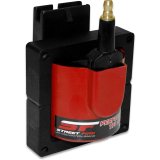 MSD Street Fire Coils 5527 Ignition Coil, Fire, E-Core, Square, Epoxy, Red, 40,000 V, Ford, TFI, Each thumbnail 3