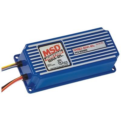 MSD 6M-2L Marine Ignitions with Rev Limiter 6560 Ignition Box, 6M-2L, Marine, Analog, Capacitive Discharge, Universal, Limiter, Each thumbnail 1