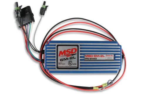 MSD 6M-2L Marine Ignitions with Rev Limiter 6560 Ignition Box, 6M-2L, Marine, Analog, Capacitive Discharge, Universal, Limiter, Each thumbnail 6