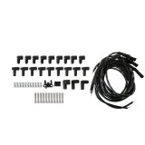 MSD Street Fire Spark Plug Wire Sets 5551 Wires, Fire, 8.0mm, Black, Multi-Angle Boots, Universal, V8, Set thumbnail 4
