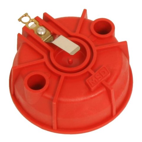 MSD Distributor Cap and Rotor Kits 84085 Rotor, Red, Stainless Steel Terminals, Clamp-Down, Kit thumbnail 3