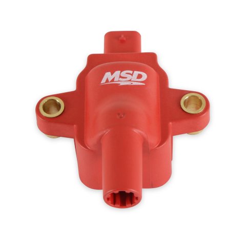 MSD Ford 7.3L Godzilla Ignition Coils 8283 Coil, 7.3 Godzilla, Coil Pack, Red, Ford, Each thumbnail 2