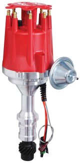 MSD Pro-Billet Ready-to-Run Distributors 8529 Distributor, Ready-to-Run, Magnetic Trigger, Vacuum Advance, Oldsmobile, 260-455, Each thumbnail 4