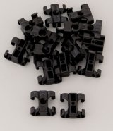 MSD Wire Separators 8842 Ignition Loom/Separator, Polymer, Black, 8 - 8.5mm with sleeving, Set of 16 thumbnail 3
