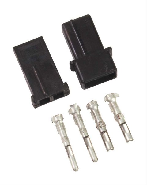 MSD Two Pin Connector Kits 8824 Electrical Wiring Connector, 2-Pin, Each thumbnail 1