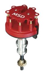 MSD Pro-Billet Crank Trigger Distributors 8569 Distributor, Pro-Billet, Trigger, No Advance, Ford, 351C, 351M, 400, 429, 460, Each thumbnail 3