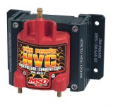 MSD Pro Power HVC Coils 8251 Ignition Coil, HVC, E-Core, Square, Epoxy, Black, 45,000 V, Each thumbnail 1