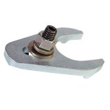 MSD Distributor Hold-Down Clamps 7905 Magneto Hold Down Clamp, 12LT Pro Mag, Steel, Stud, Nut, Chevy, V8, Each thumbnail 1