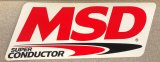MSD Decals 9294 Decal, Vinyl, Adhesive, Red/White/Black, Super Conductor Logo, 4 in. Width, 8 in. Length, Each thumbnail 2