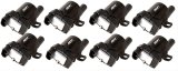 MSD Street Fire Coils 55098 Ignition Coil, Fire, Coil Pack, Black, Buick, Chevy, GMC, Set of 8 thumbnail 2