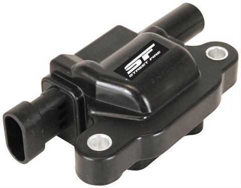 MSD Street Fire Coils 55118 Ignition Coil, Fire, Coil Pack, Black, Chevy, Pontiac, LS2/LS3LS4LS7LS9, Set of 8 thumbnail 1