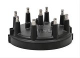 MSD Distributor Cap and Rotor Kits 84823 Rotor, Black, Male/HEI, Stainless Steel Terminals, TFI, Ford, Lincoln, Mercury, Small Block, Kit thumbnail 4