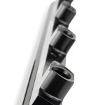 MSD Atomic EFI Billet Fuel Rails 2722 Rails, EFI, Aluminum, Black Anodized, for use with LS7 AirForce Manifold, Kit thumbnail 1