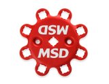 MSD Pro-Billet Ready-to-Run Distributors 85951 Distributors, Ready-To-Run, Magnetic, Male/HEI, Vacuum and Mechanical Advance, Steel Gear, Red Small Diameter Cap, Ford, Big Block FE, Each thumbnail 3