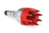 MSD Pro-Billet Ready-to-Run Distributors 85951 Distributors, Ready-To-Run, Magnetic, Male/HEI, Vacuum and Mechanical Advance, Steel Gear, Red Small Diameter Cap, Ford, Big Block FE, Each thumbnail 7