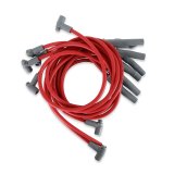MSD 8.5mm Super Conductor Spark Plug Wire Sets 31779 Wires, Conductor, Spiral Core, 8.5mm, Red, Multi-Angle Boots, Chevy, GMC, 454, Set thumbnail 4