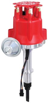 MSD Pro-Billet Street Distributors 8515 Distributor, Street, Magnetic Trigger, Vacuum Advance, Chevy, 194, 230, 250, 292, L6, Each thumbnail 2