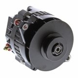 MSD Dynaforce Alternators 5361 Alternator, CS130, 160 Amp, Black Powdercoated, Center Offset, Each thumbnail 2