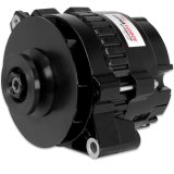 MSD Dynaforce Alternators 5361 Alternator, CS130, 160 Amp, Black Powdercoated, Center Offset, Each thumbnail 5