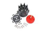 MSD Distributor Cap and Rotor Kits 84336 Kits, Male/HEI, Black Cap, Clamp Down, Rotor, Stainless Steel/Brass Contact Terminal, MSD, Billet, Pro-Billet, V8, Kit thumbnail 4