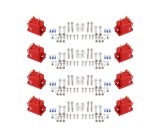MSD Pro 600 CDI Ignition High-Output Coils 82808 Coils, High-Output, Coil Pack Style, Male/HEI, 50,000 V, Rectangular, Red, Set of 8 thumbnail 3