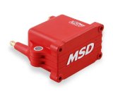 MSD Pro 600 CDI Ignition High-Output Coils 82808 Coils, High-Output, Coil Pack Style, Male/HEI, 50,000 V, Rectangular, Red, Set of 8 thumbnail 7