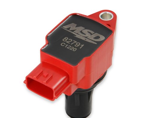 MSD Blaster OEM Replacement Coils 82791 Ignition Coils, Blaster, Coil Pack, Epoxy, Red, Infiniti, Nissan, Each thumbnail 4