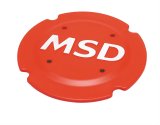 MSD Cap-A-Dapts 7445 Cap and Rotor, Red, Male/HEI, Stainless Steel Terminals, Clamp-Down, Pro-Billet, V8, Kit thumbnail 1