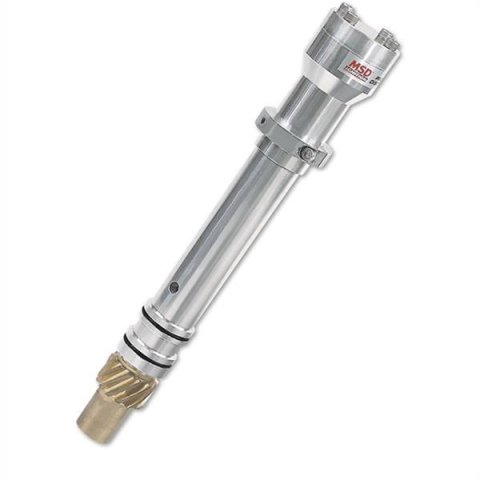 MSD Pro-Billet Oil Plugs 8513 Distributor, Hole Plug, Aluminum/Bronze Drive Gear, Slip Collar, Wet Sump, Chevy, Each