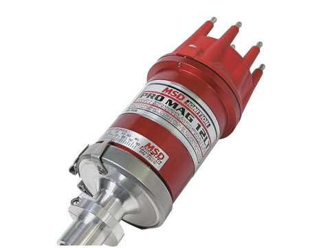MSD Pro Mag Lite Magnetos 7908 Magneto, 12LT, Billet Aluminum, Polished, Sprint Car, Chevy, V8, Each