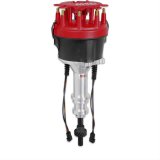 MSD Pro-Billet Dual Pickup Distributors 8384 Distributor, Pro-Billet, Magnetic Pickup, Mechanical Advance, Ford, 351W, Each thumbnail 1