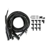 MSD Street Fire Spark Plug Wire Sets 5550 Wires, Fire, 8.0mm, Black, Multi-angle Boots, Universal, V8, Set thumbnail 4