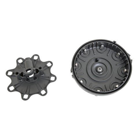 MSD Replacement Distributor Caps 84083 Cap, Male/HEI-Style, Black, Clamp-Down, Ford/MSD, Pro-Billet, V8, Each thumbnail 1