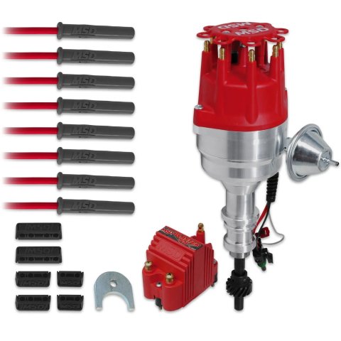 MSD Ford Crate Engine Ignition Kits 84745 Kit; Kit; Ready To Run; Motor 289-302; Incl. Distributor/B thumbnail 2