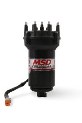 MSD Pro Mag 44 Magnetos 81407 Magnetos, 44, Generator Only with A Counterclockwise Rotation, 44.0 amp Output, Male/HEI, Black Aluminum Housing, 6.00 in. Cap Diameter, Each thumbnail 3
