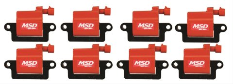 MSD Blaster OEM Replacement Coils 82648 Ignition Coil, Replacement, Buick, Cadillac, Chevy, GMC, Hummer, 4.8, 5.3, 6.0, 8.1L, Set of 8 thumbnail 3
